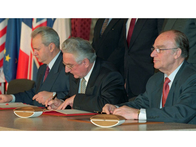 Potpisivanje Dejtonskog sporazuma - Foto: AP