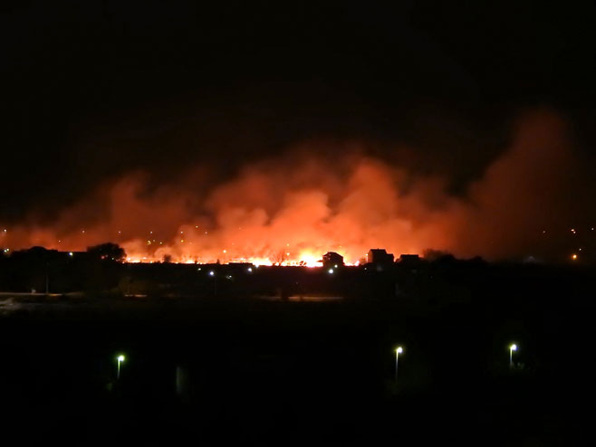Požar u Trebinju - Foto: SRNA