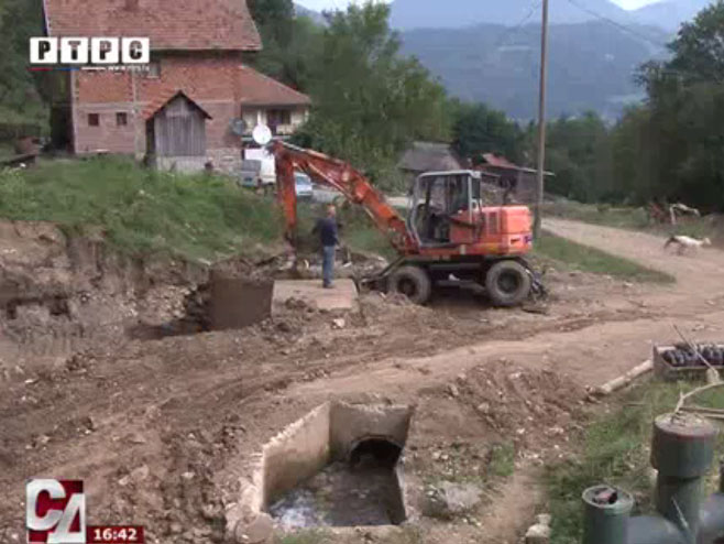 U Sopotniku počela izgradnja izvorišta vode za piće - Foto: RTRS