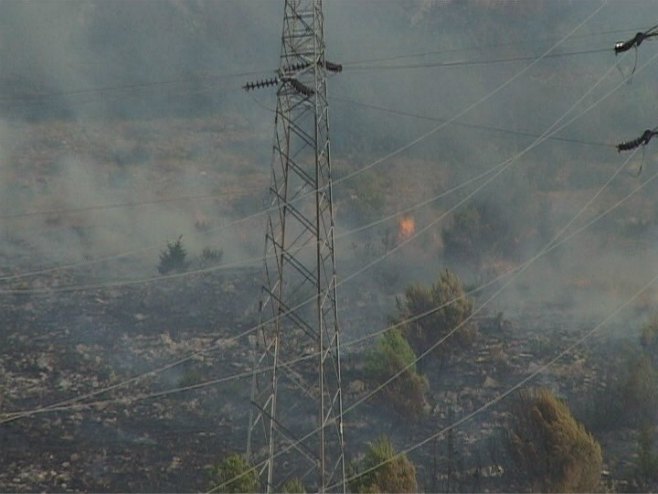 Požar u Trebinju - Foto: RTRS