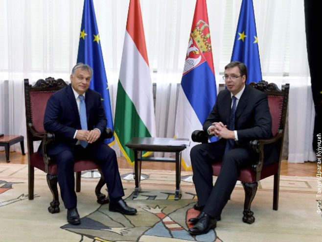 Viktor Orban i Aleksandar Vučić - Foto: RTS