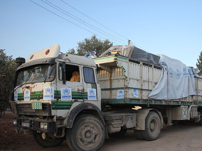 Humanitarni konvoj - Foto: AFP