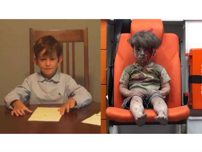Šestogodišnji Aleks pisao Obami da pronađe sirijskog dječaka Omrana Dakniša (Foto: newsx.com) - 