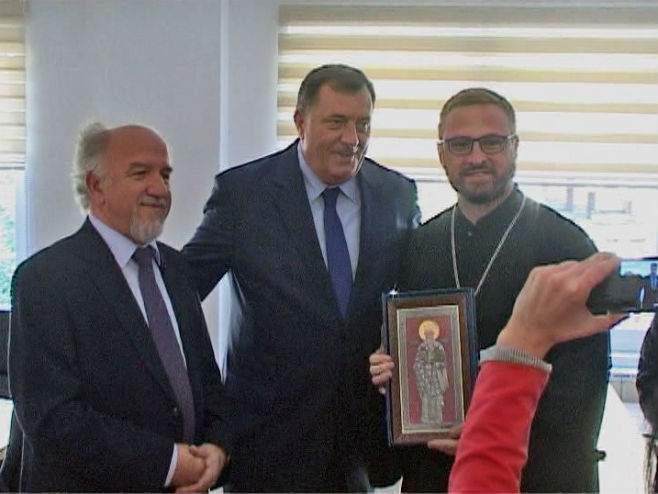Milorad Dodik u Foči - Foto: RTRS