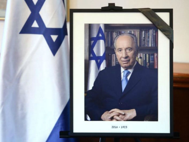Šimon Peres (1923 - 2016) (foto: Twitter @Jerusalem_Post) - 