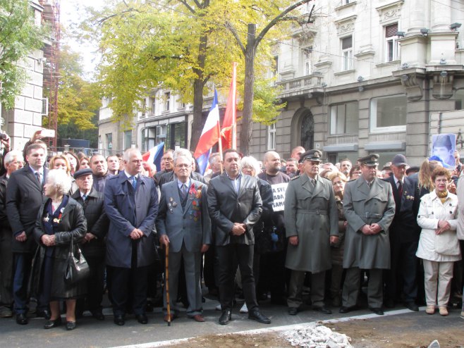 Obilježeno 72 godine od oslobođenja Beograda - Foto: SRNA