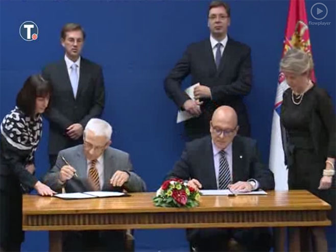 Vlada Srbije i Slovenije potpisali nekoliko sporazuma - Foto: TANЈUG