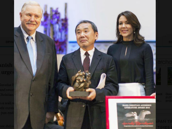 Murakami primio nagradu Hans Kristijan Andersen (Foto: Kyodo) - 