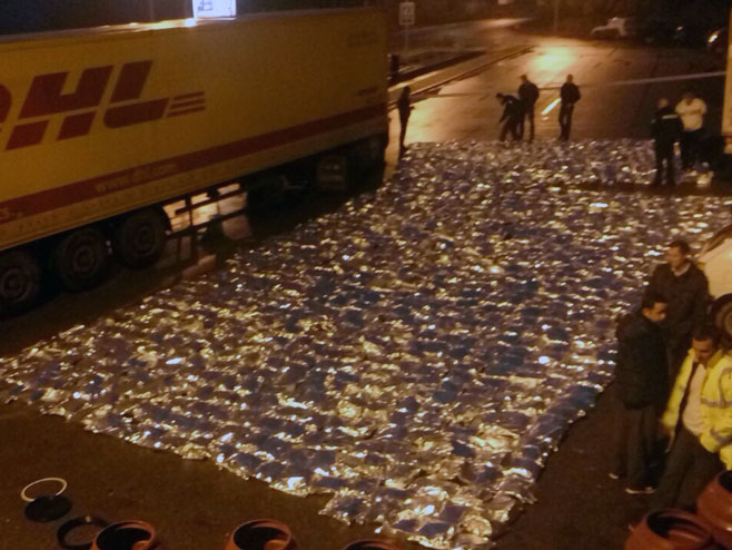 Podgorica- zaplijenjeno 600 kg droge skank - Foto: SRNA