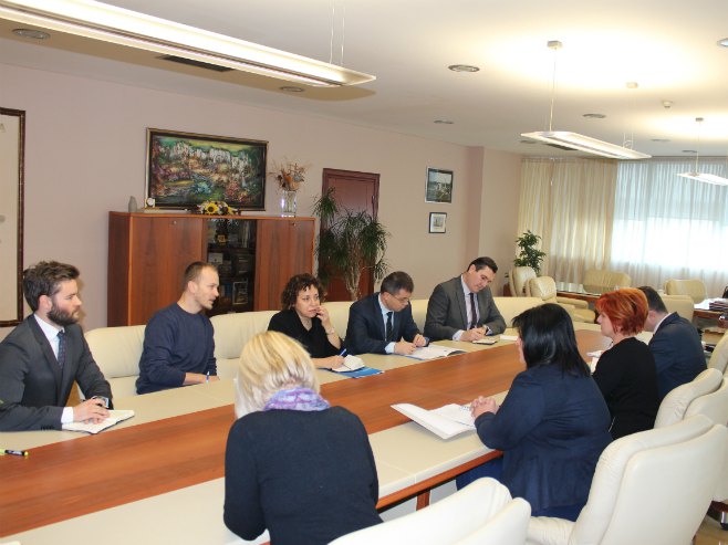 Sastanak sa rezidentnom predstavnicom UNDP u BiH  i njenim zamjenikom - Foto: RTRS