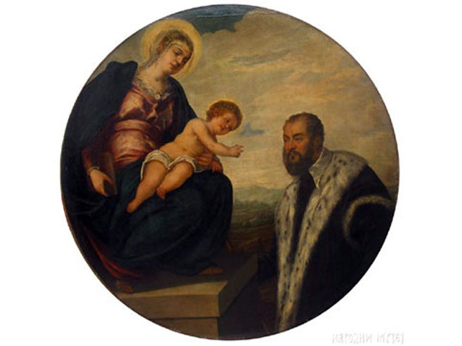 "Bogorodica sa Hristom i senatorom", djelo slavnog Tintoreta - Foto: Screenshot
