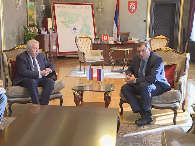 Dodik i Ivancov (arhiv) - Foto: RTRS