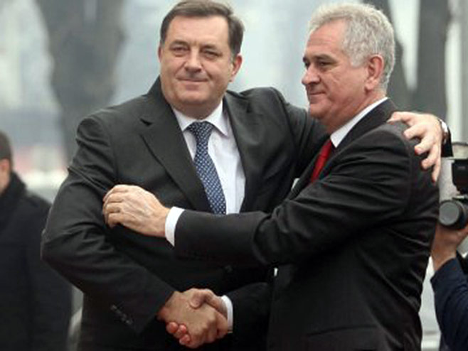 Milorad Dodik i Tomislav Nikolić (Foto: nspm.rs/TANЈUG) - 