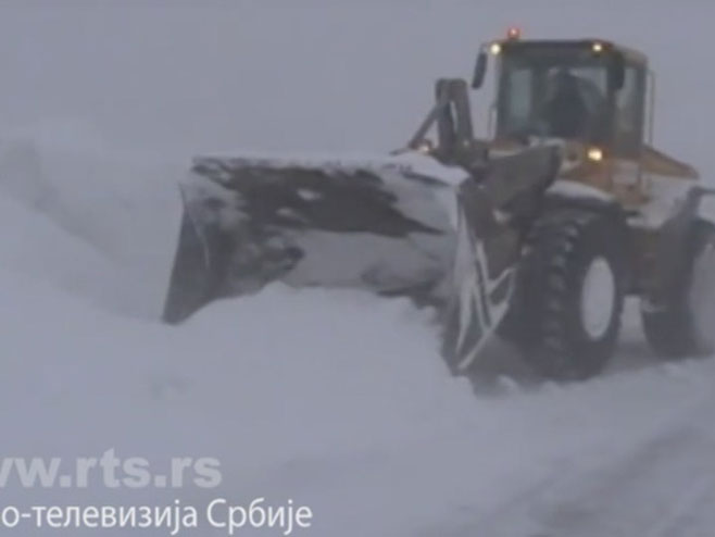Snijeg - kolaps u Srbiji - Foto: Screenshot