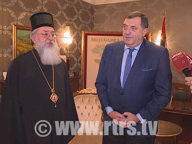 Dodik i Longin - Foto: RTRS