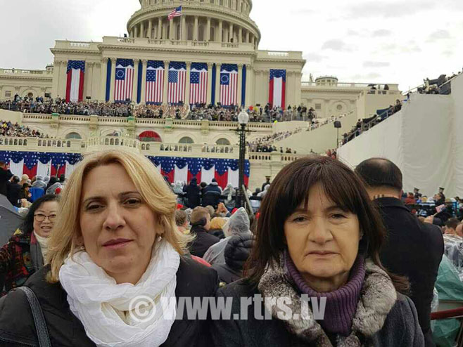 Željka Cvijanović i Snježana Dodik u Vašingtonu - Foto: RTRS