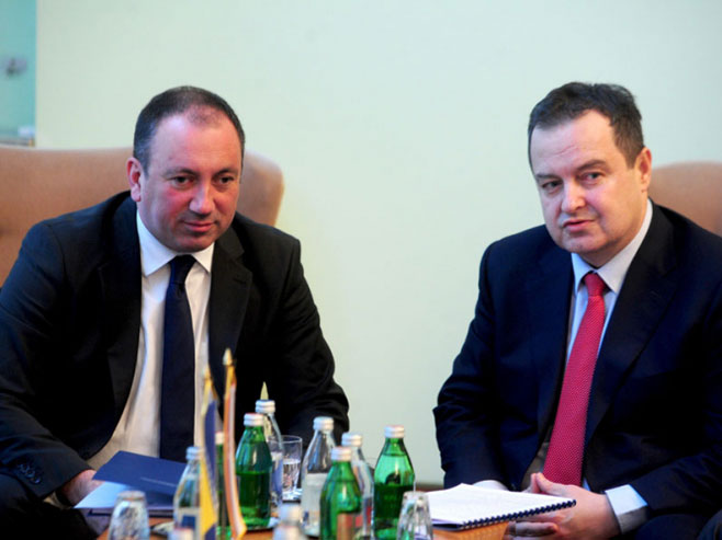 Ivica Dačić i Igor Crnadak - Foto: Screenshot