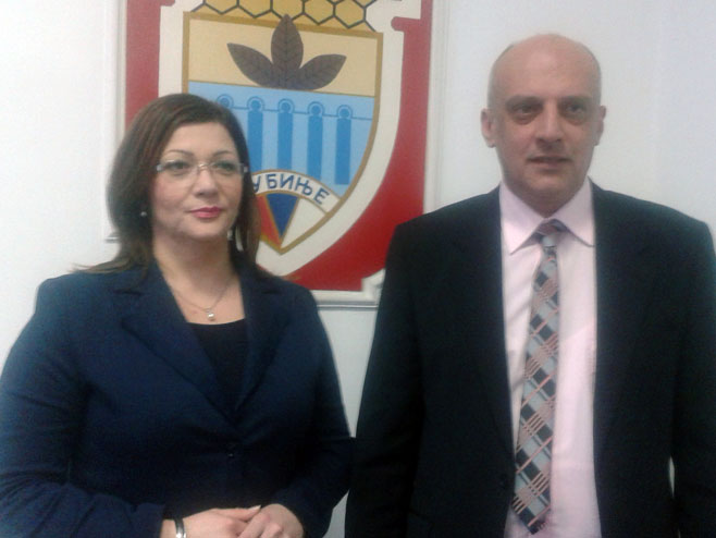 Lejla Rešić i Darko Krunić - Foto: SRNA