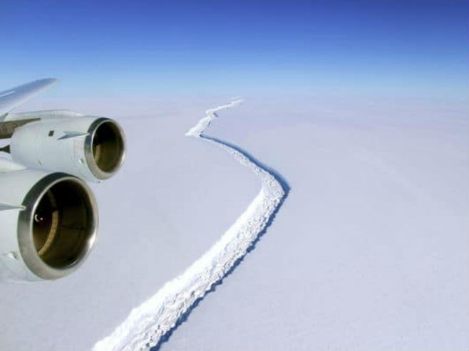 Pukotina na Antarktiku (Foto: John Sonntag, AP) - 