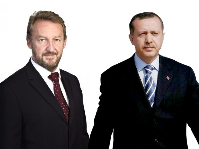 Izetbegović - Erdogan - Foto: RTRS
