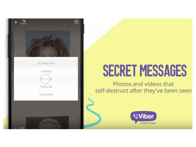 Viber predstavio "tajne poruke" - Foto: Screenshot