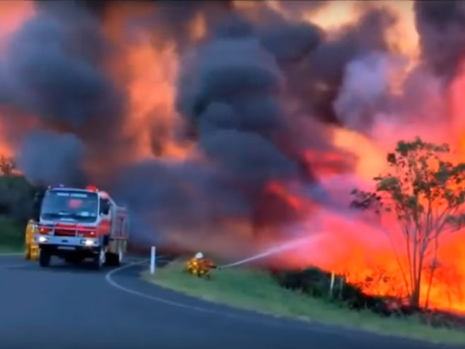 Australija- vatrogasci se bore sa više od stotinu požara - Foto: Screenshot/YouTube