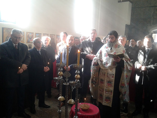 Višegrad: Dobrun - liturgija - Foto: SRNA
