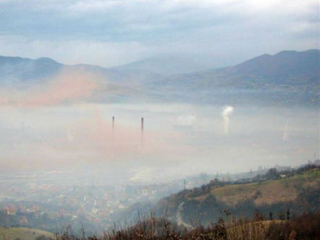 Smog u Zenici (Foto: ekoforumzenica.ba) - 