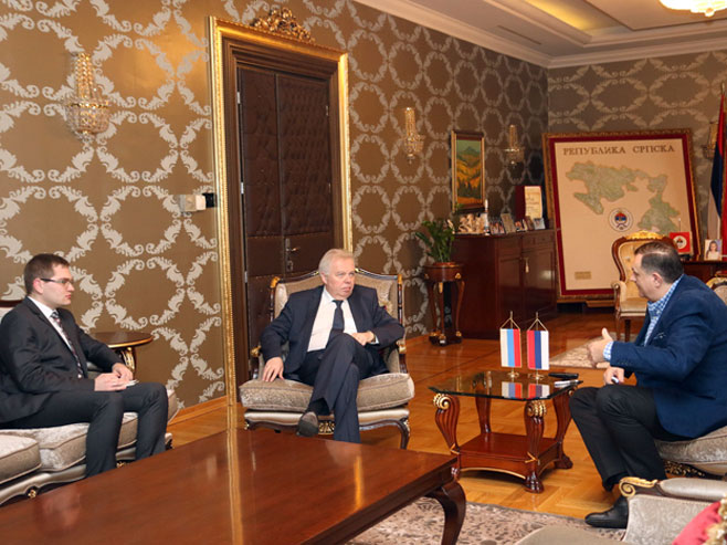 Predsjednik Republike Srpske razgovarao sa ambasadorom Rusije u BiH - Foto: RTRS