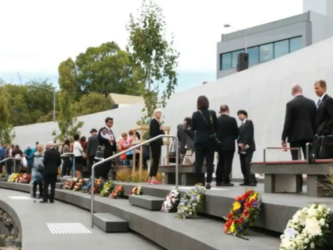 Novi Zeland: Zid sjećanja na žrtve zemljotresa - Foto: Screenshot/YouTube
