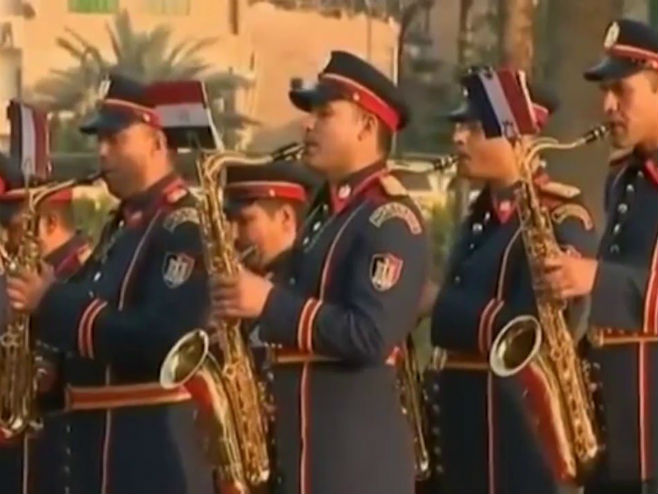 Egipatski vojni orkestar - Foto: Screenshot