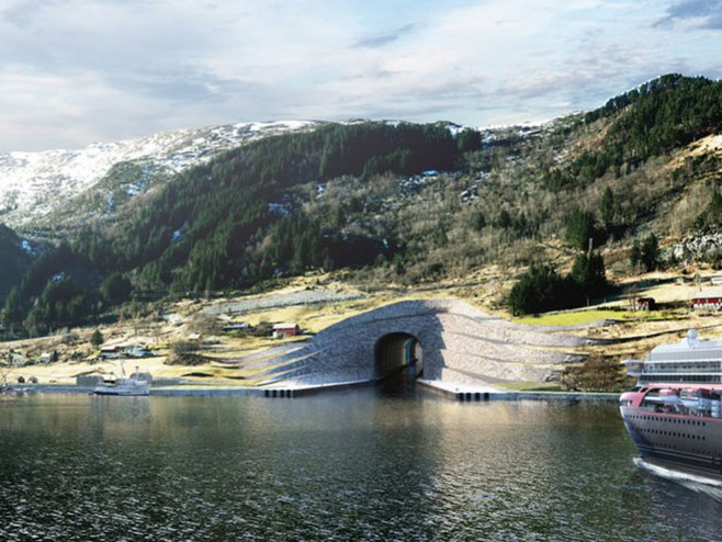 Norveška -tunel (foto:twitter.com) - 