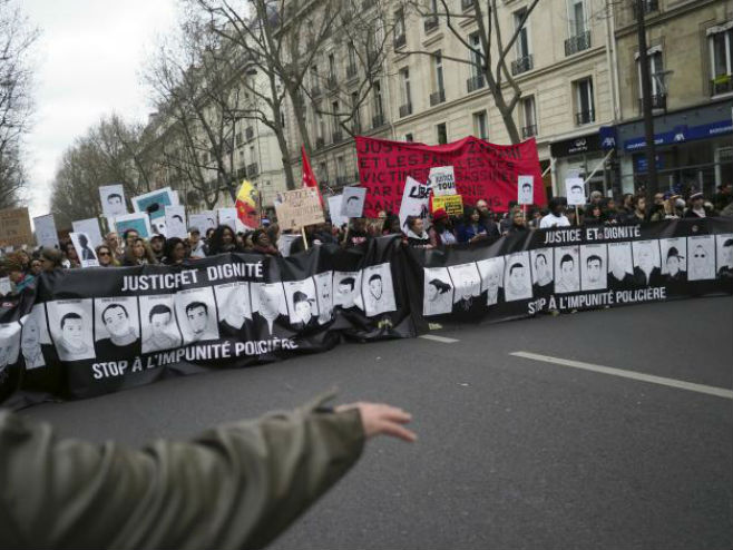 Pariz-demonstracije - Foto: TANЈUG