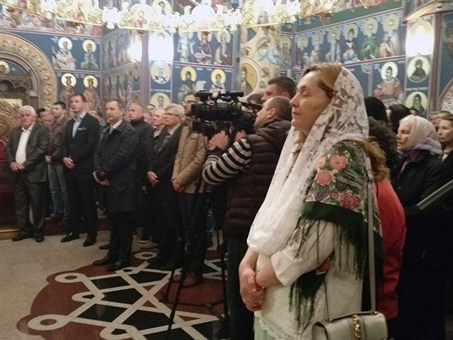 Bijeljina - Vaskršnja liturgija - Foto: SRNA
