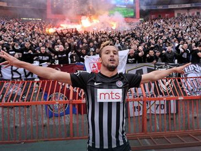 FK Partizan - Leonardo (foto:  Aleksandar Dimitrijević / RAS Srbija) - 