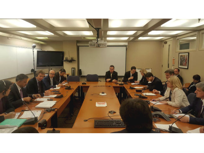 Premijerka Cvijanović sa predstavnicima MMF-a u Vašingtonu - 