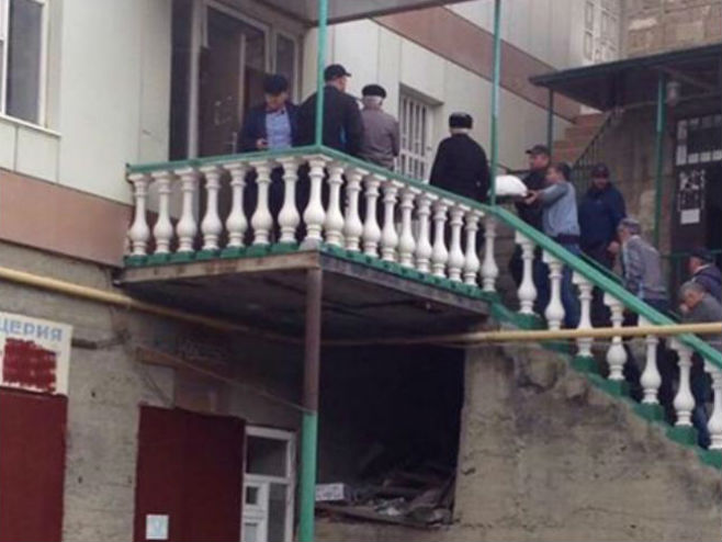 Eksplozija bombe u školi u Dagestanu (Foto: Instagram) - 