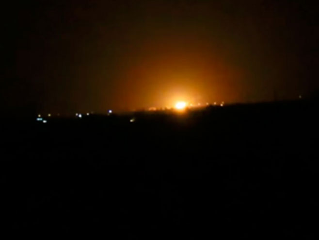Damask eksplozija kod aerodroma - Foto: Screenshot