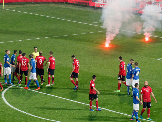 Incident na utakmici Italija - Albanija - Foto: Getty Images