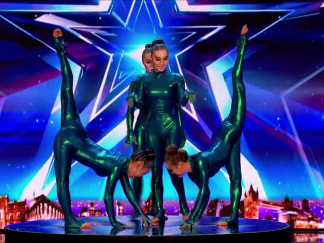 Ruske akrobatkinje zadivile žiri britanskog "Talenta" - Foto: Screenshot
