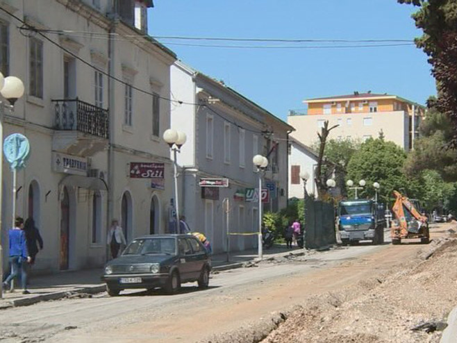 Trebinje - rekonstrukcija glavne ulice - Foto: RTRS