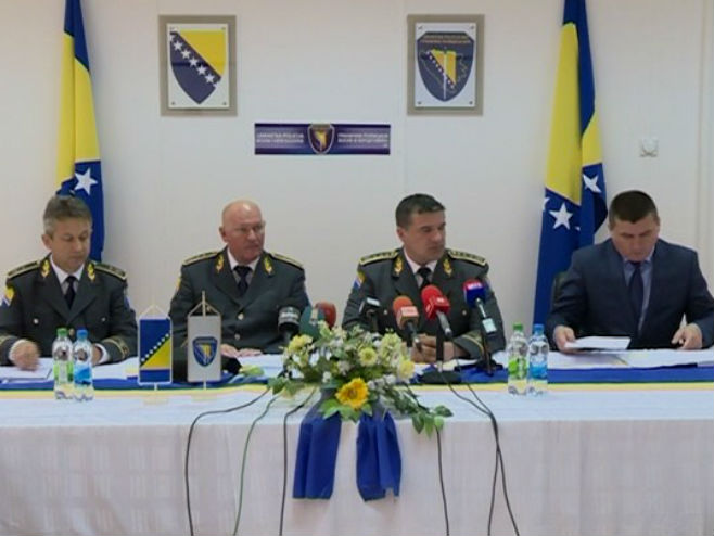 Sastanak stručnog kolegijuma Granične policije BiH u Bijeljini - Foto: RTRS