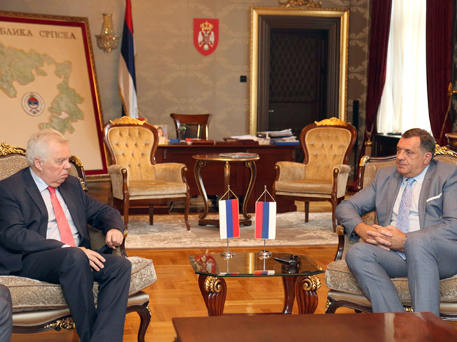 Sastanak Dodik - Ivancov, ahriv - Foto: RTRS
