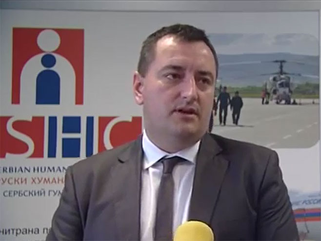 Bojan Glamočlija, direktor Srpsko-ruskog humanitarnog centra u Nišu - Foto: Screenshot/YouTube