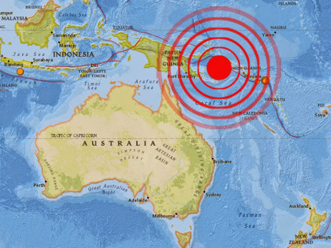 Zemljotres na Papui Novoj Gvineji - Foto: ilustracija