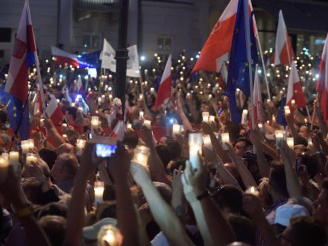 Poljska - protesti - Foto: AFP
