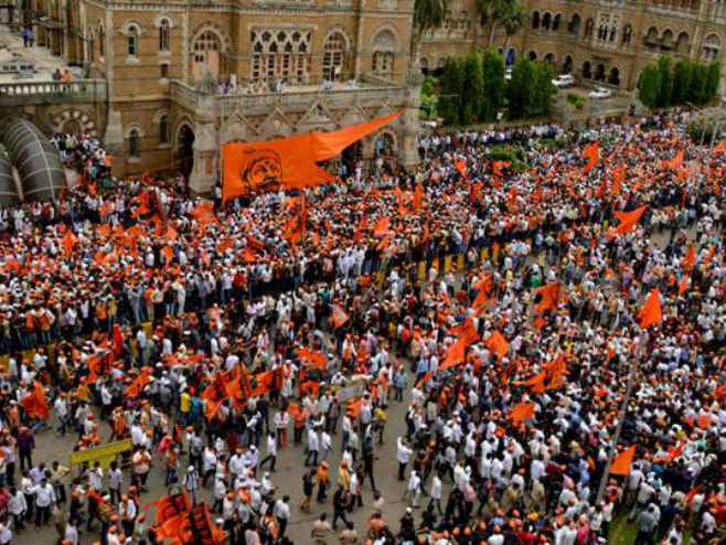 Protesti u Mumbaiju (Foto: IndiaToday.in) - 