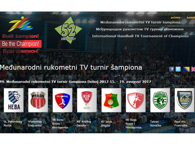Rukometni TV turnir šampiona Doboj - Foto: RTRS