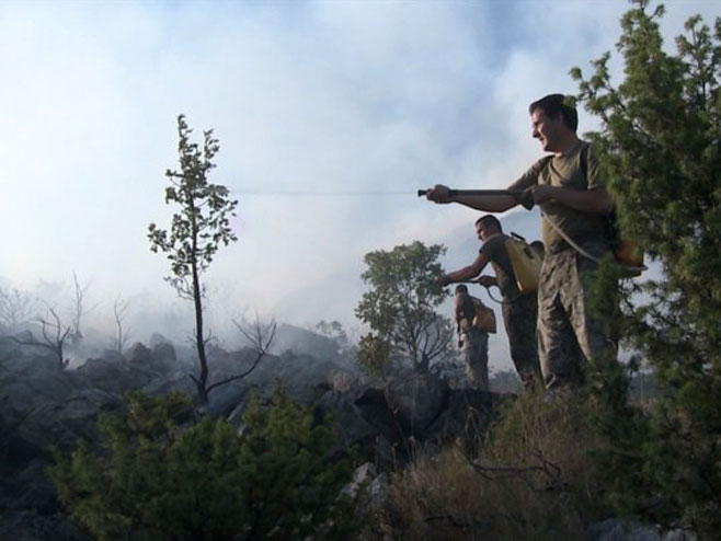 Trebinje - požar - Foto: RTRS