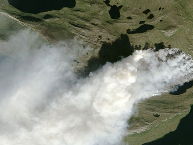 Vatra i led – požar na Grenlandu - Foto: RTS